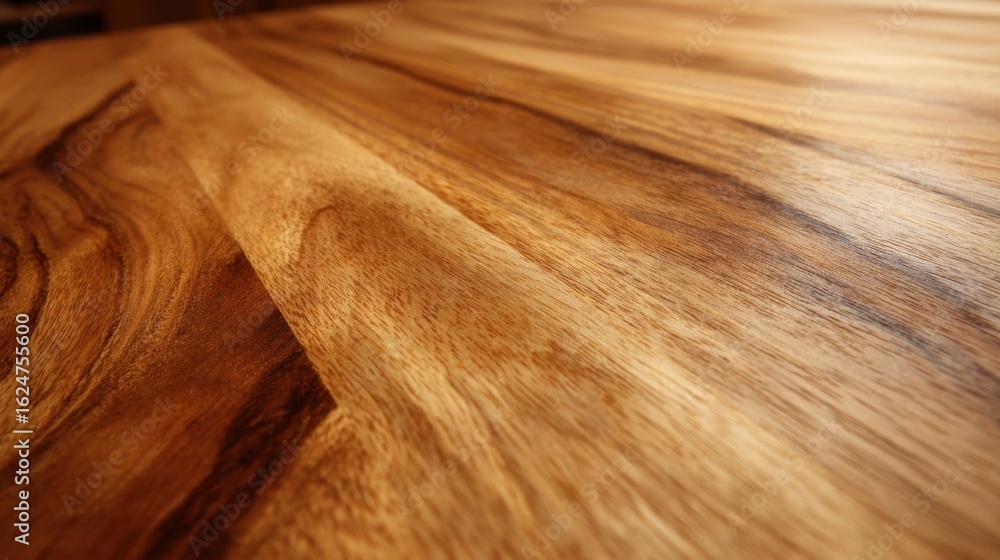 Obraz premium Close-Up of Beautiful Wooden Surface with Unique Grain Patterns