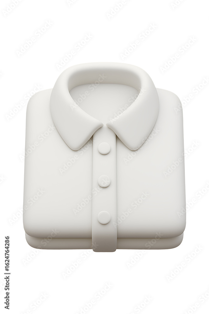 Folded White Shirt high quality realistic image Folded White Shirt high quality realistic image