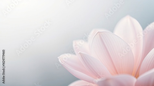 Pink Flower Petals Close-Up