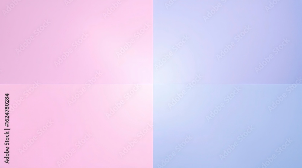 Fototapeta premium Pink and Blue Geometric Design