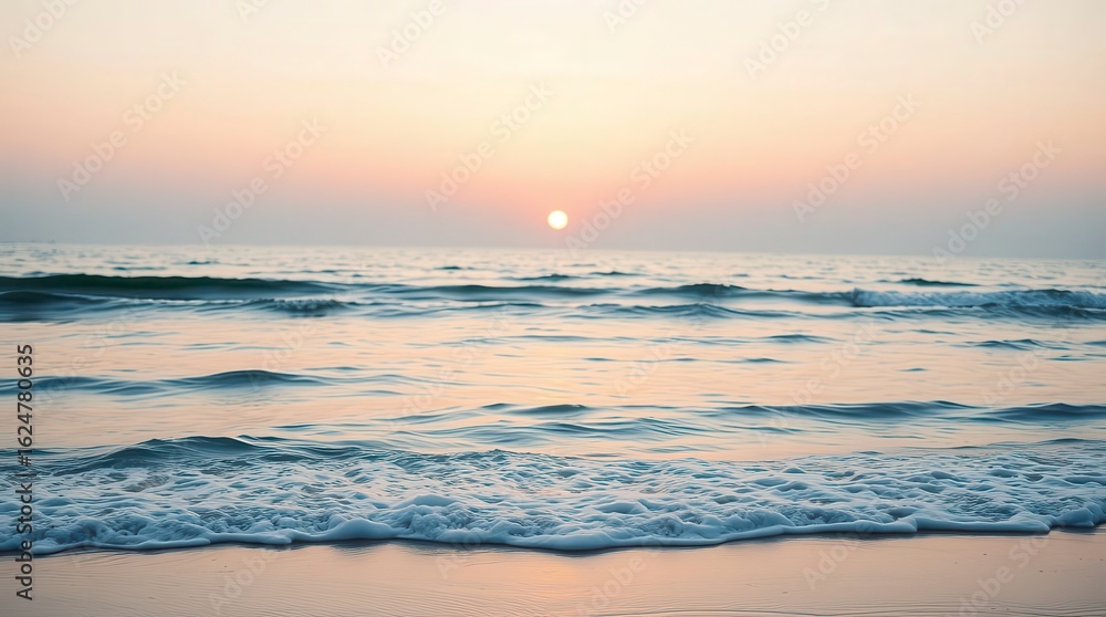 Obraz premium Sunset Over the Ocean