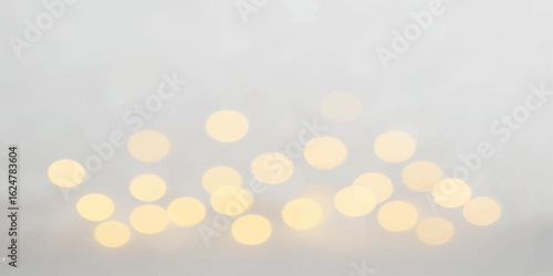 Abstract Bokeh Brilliance: Evokes the enchanting allure of soft, glowing orbs, hinting at celebration, warmth, and dreamy aesthetics. 