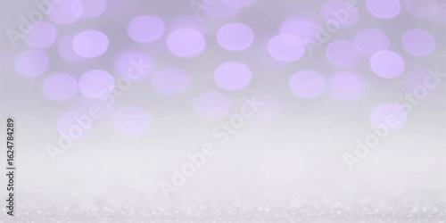 Ephemeral Lavender Bokeh: A dreamy spectacle of ethereal light and captivating color, gentle, blurred spheres float delicately against a soft backdrop.