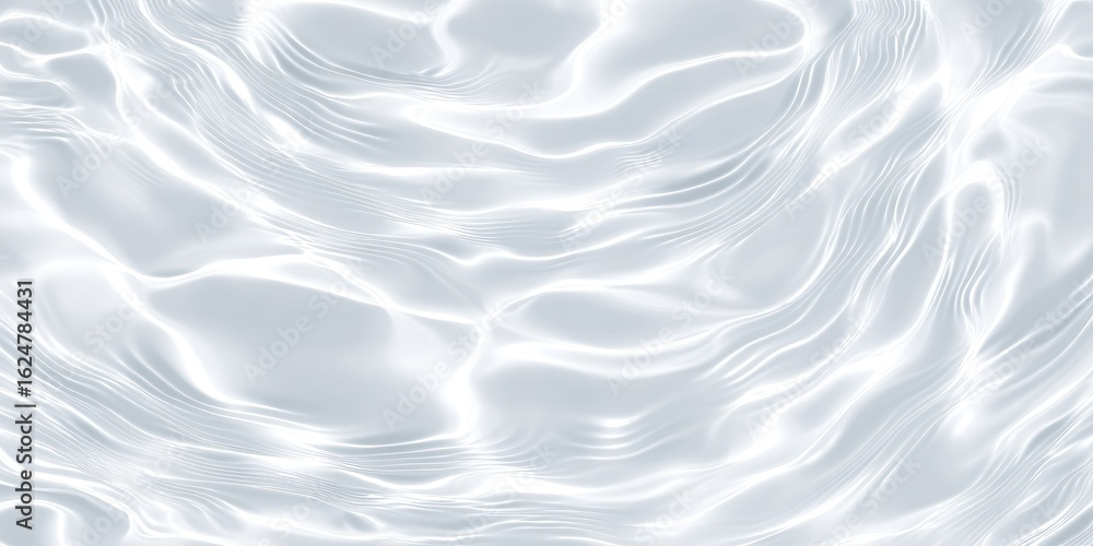 Obraz premium Abstract smooth light gray liquid waves