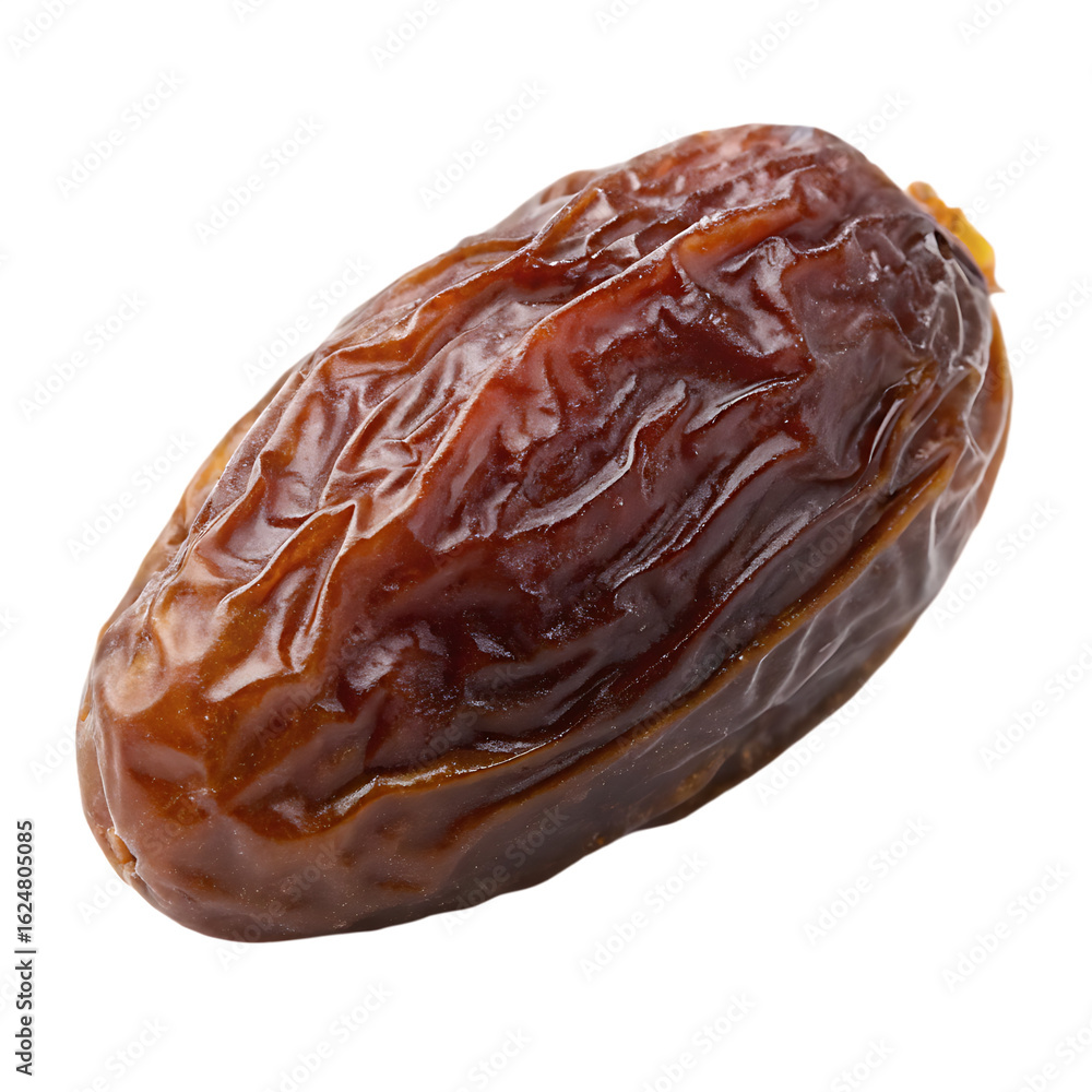 Sweet single medjool date fruit isolated on a transparent background png Sweet single medjool date fruit isolated on a transparent background png
