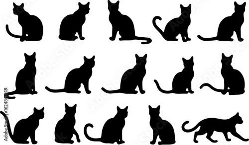 Dog Vector Silhouettes Collection bundle