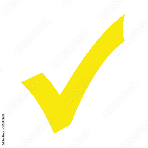 Yellow checkmark icon