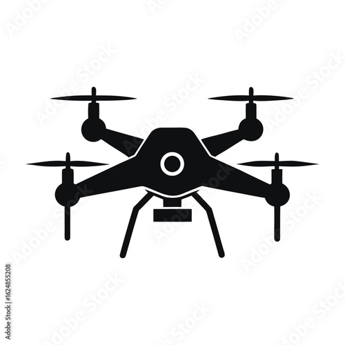 Quadcopter Drone Vector 