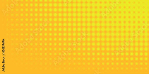 Dots halftone yellow and dark blue color pattern gradient grunge texture background. vector grunge. modern