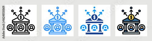 Financial Inclusion Collection Set Multiple Style