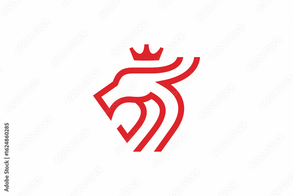 Obraz premium Letter D Dragon Logo 