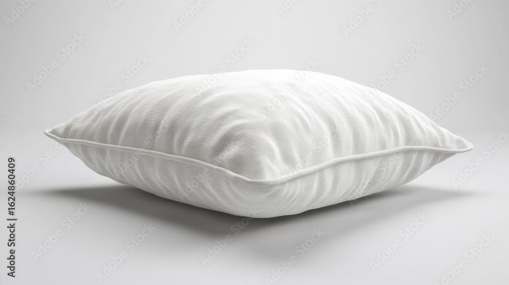 © M Alfan Setyawan - Soft White Plush Square Pillow Cushion for Bedroom Home Decor Isolated Background © M Alfan Setyawan - Soft White Plush Square Pillow Cushion for Bedroom Home Decor Isolated Background