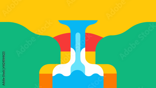 paint roller and brush