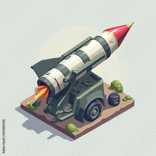 war rocket launcher is very cool