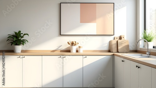 Interior Design of a Modern Kitchen Space