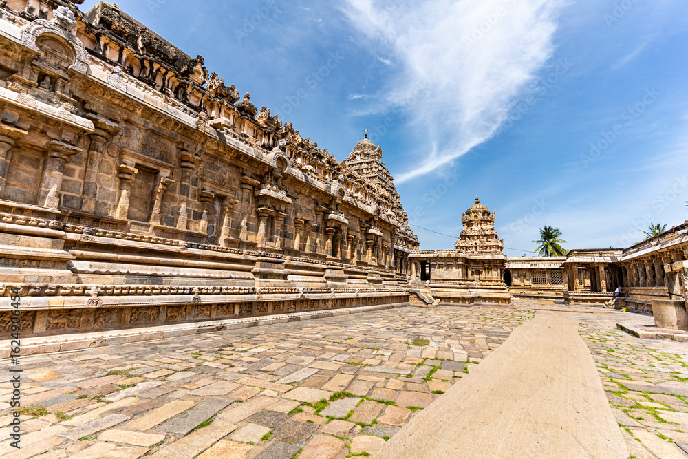 Naklejka premium Géométrie sacrée du Tamil Nadu