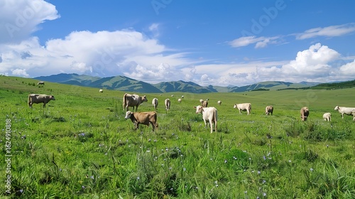 Wallpaper Mural Festive Whispers of the Grassland: New Year Decorations Illuminate Cattle and Sheep Scenery in Charming Images
Stretching across the sun-kissed grassland, flocks of sheep and herds of cattle graze pea Torontodigital.ca
