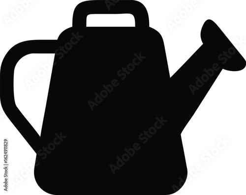 garden watering can silhouette