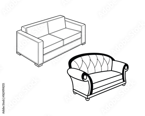 
Modern and Classic Sofas