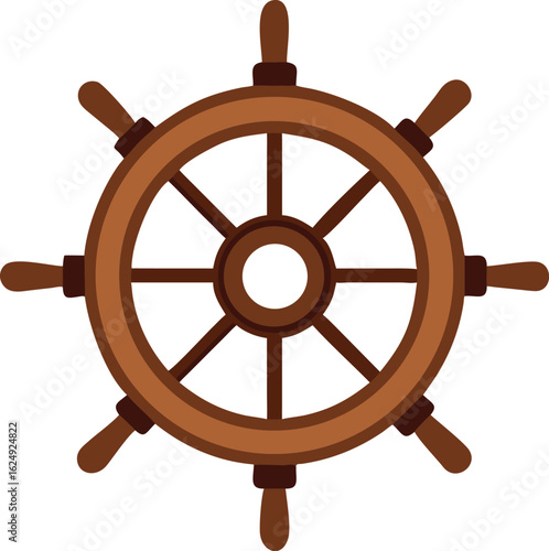 ship wheel vintage