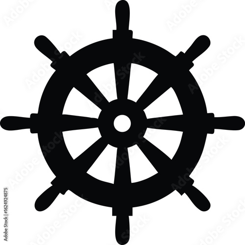 ship wheel vintage
