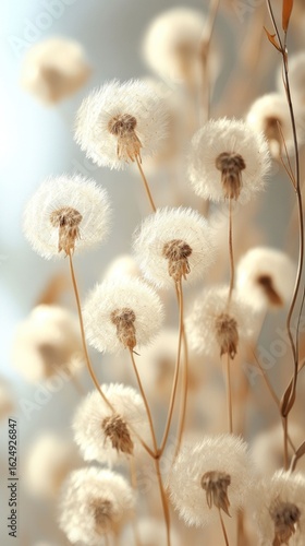 Serene Meadow of Dandelions: A Breathtaking Display of Nature's Delicate Beauty