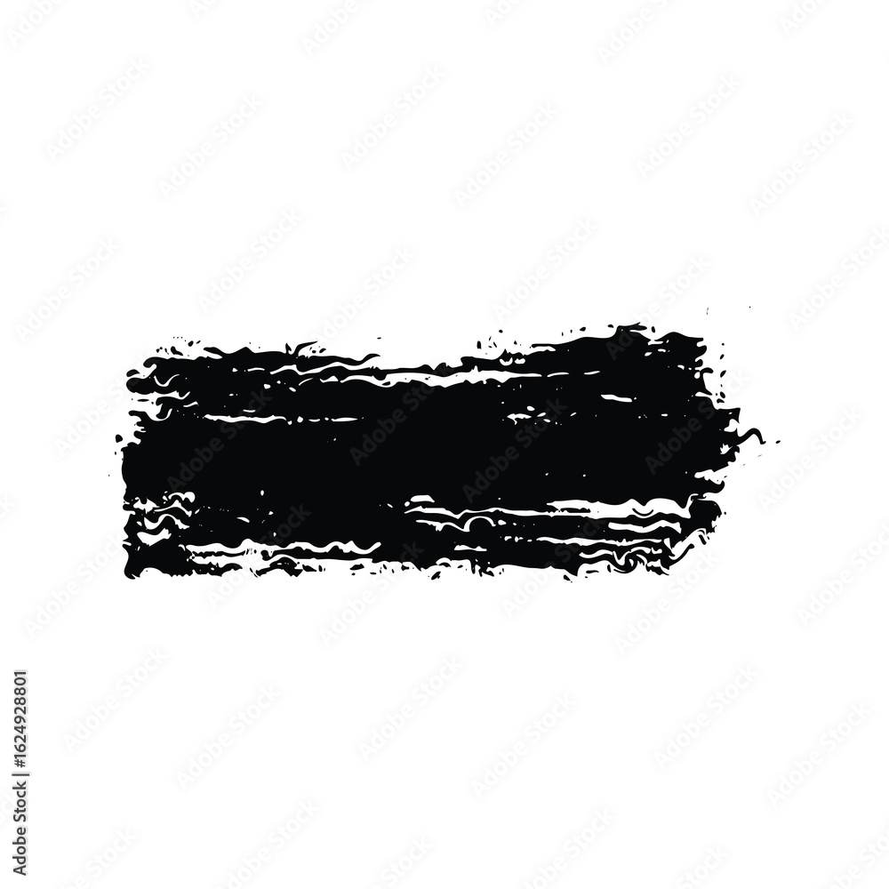 Fototapeta premium artistic brush marks vector, expressive ink brush vector, artistic marks vector