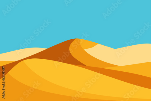 sand dunes in the desert
