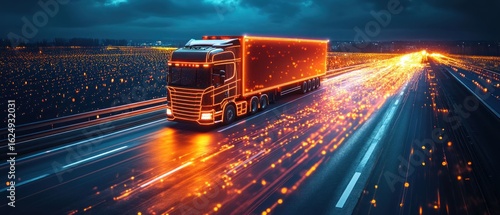 High-Speed Trucking: Digital Logistics in Motion