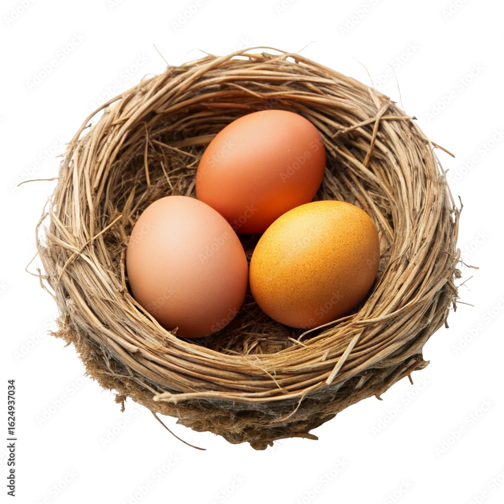 Three eggs resting in a cozy bird nest symbolizing new life beginnings hope and organic simplicity
Three eggs resting in a cozy bird nest symbolizing new life beginnings hope and organic simplicity