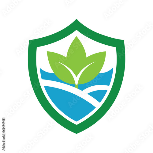 Leaf and River Inside Eco Shield