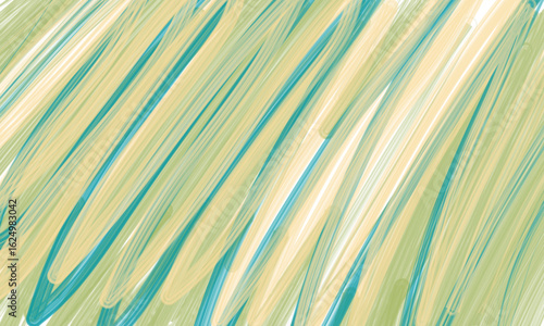 Diagonal brush strokes in soft pastel blue and yellow. Fresh and modern background.