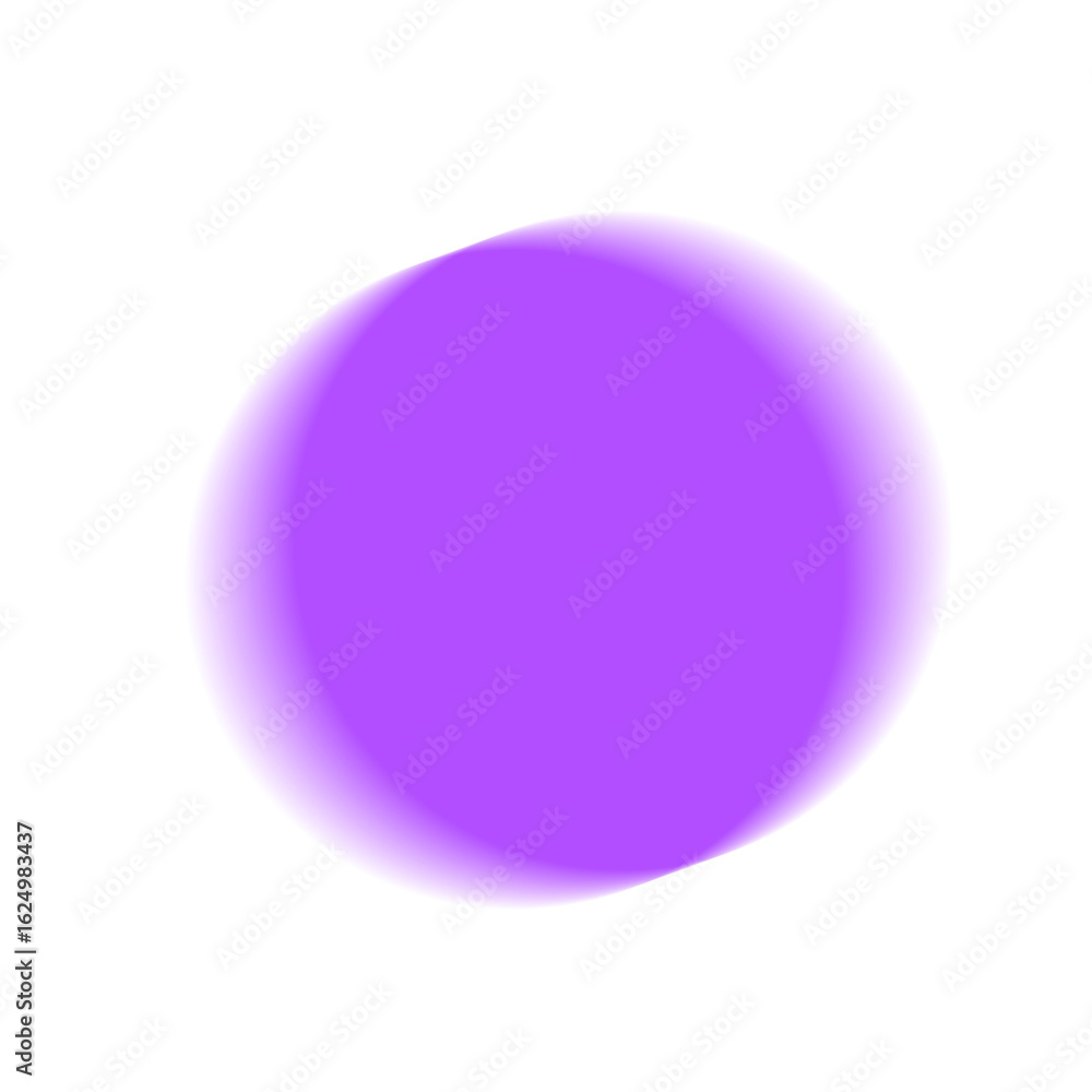 Fototapeta premium Purple circular gradient blurred halo