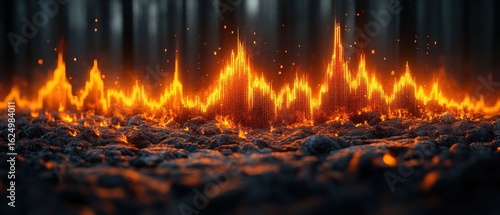 Inferno in the Woods: A Digital Depiction of a Forest Fire