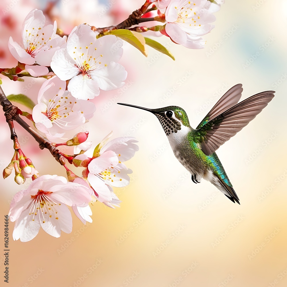 hummingbird and flowers hummingbird and flowers