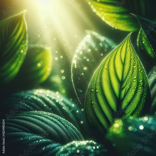 AI-driven green tech and eco innovation for a sustainable digital future, showcasing eco-friendly renewable energy solutions for a smart city.