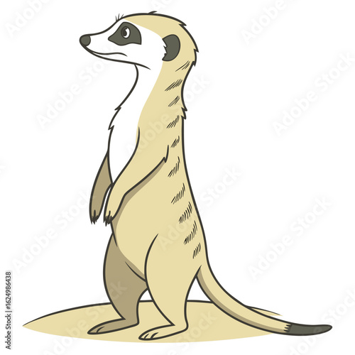 Funny and cute vector cartoon animal illustrations of a dog, kangaroo, squirrel, and mouse