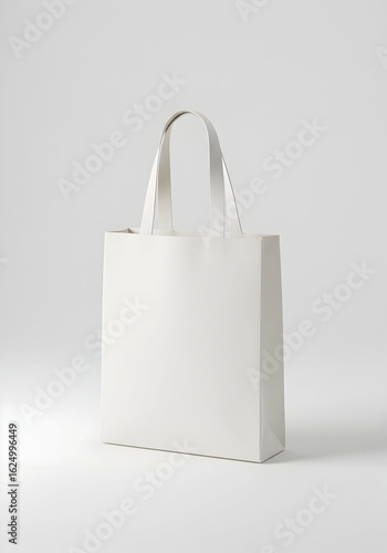 Wallpaper Mural Blank white tote bag mockup perfect for branding design showcasing your logo and store identity minimalist style fashion accessory reusable shopping bag eco friendly product photography Torontodigital.ca