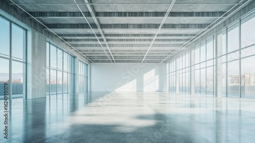 Wallpaper Mural Modern Open Space Industrial Design. Torontodigital.ca