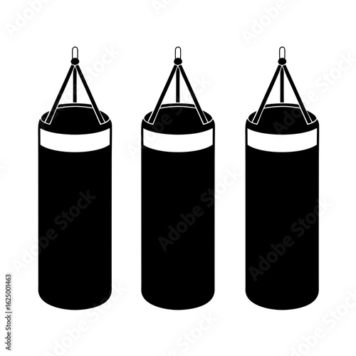 Punching Bag Vector Flat and Clean