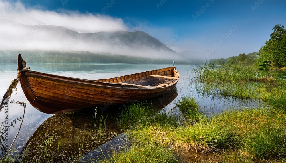 Obraz premium old wooden boat