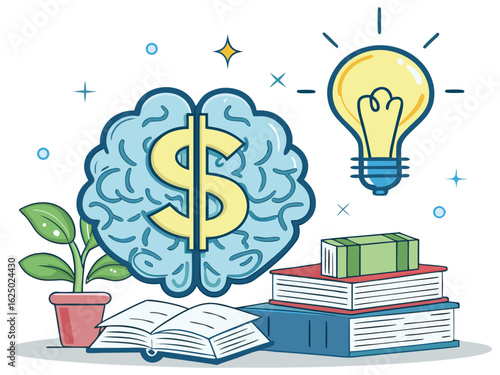 The image depicts a bright lightbulb, a symbol of innovation, creativity, and new ideas