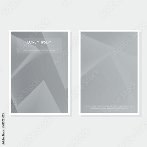 Creative modern abstract cover page design