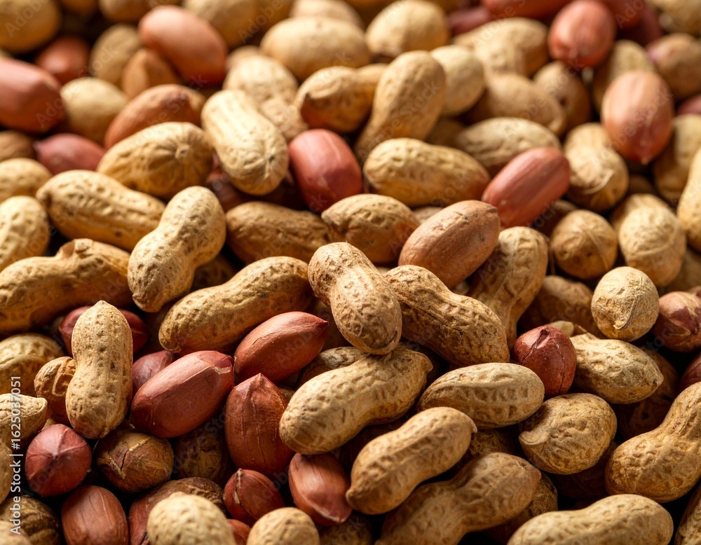 custom made wallpaper toronto digitalRoasted peanuts, A close-up of peanuts, capturing their natural appeal and potential for delicious culinary creations, Peanut in white background