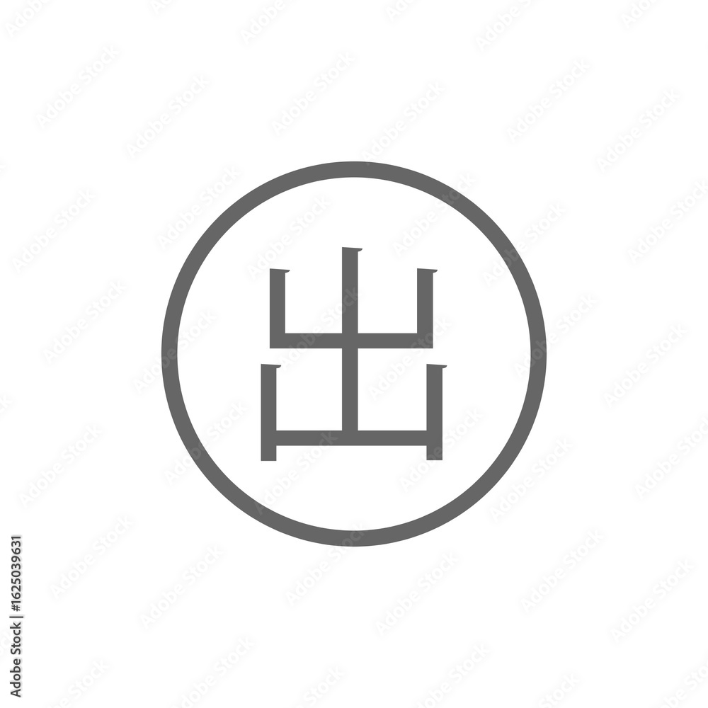 Obraz premium 出口アイコン / Exit Icon