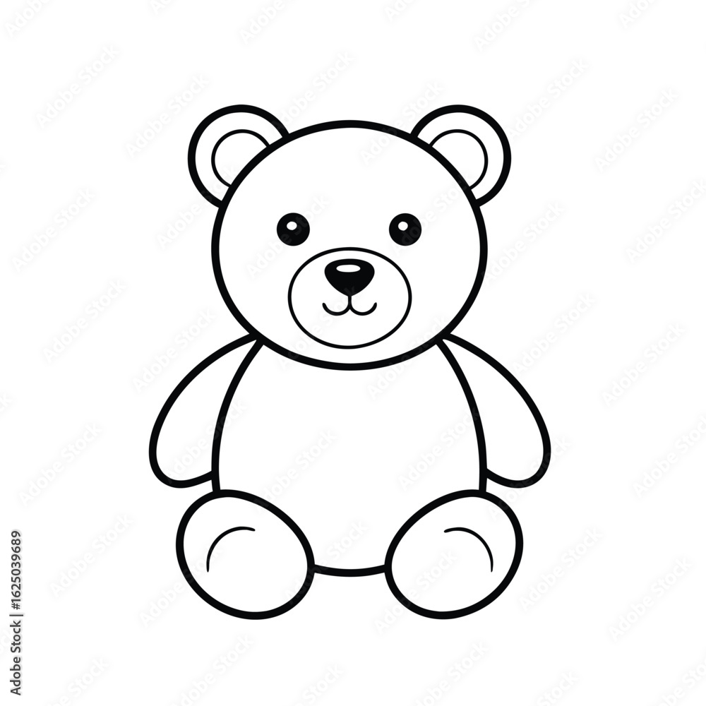 Fototapeta premium teddy bear cartoon
