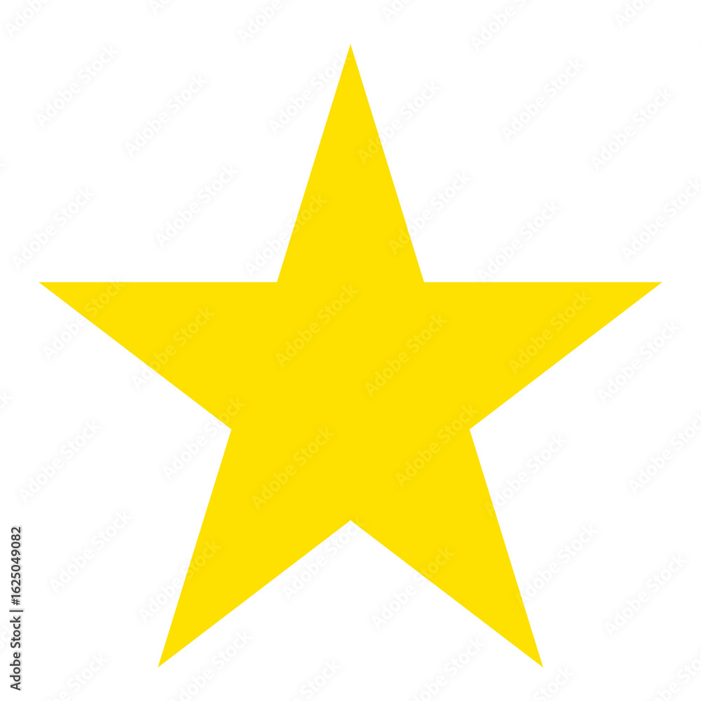 Obraz premium Simple star icon