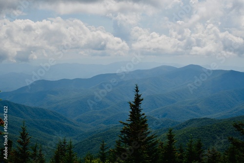 Breathtaking view of the Great Smoky Mountains