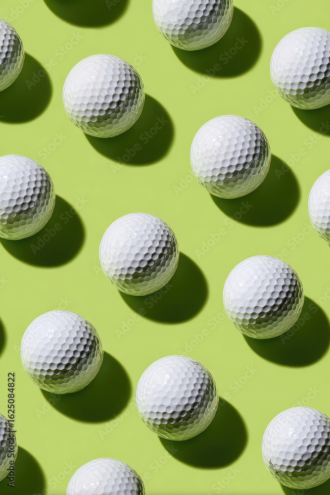 Fototapeta premium Quantum Golfer's Genesis