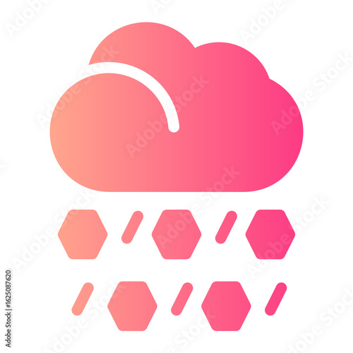 hail gradient icon